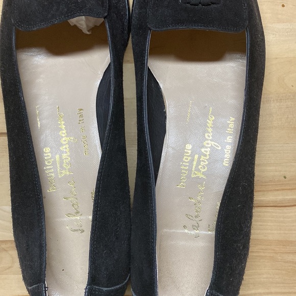 SALVADORE FERRAGAMO VINTAGE LOAFERS WITH TASSEL | SIZE 9 - Picture 6 of 8